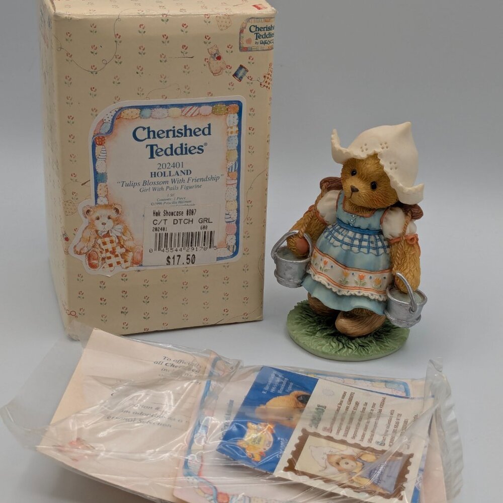 Cherished Teddies Katrien Holland "Tulips Blossom with Friendship" (202401) 1996 - Picture 2 of 10